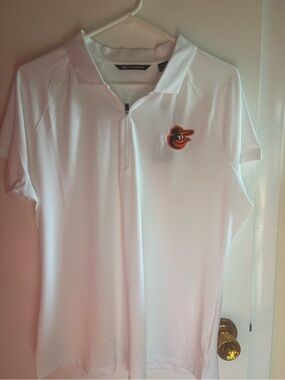 Cutter & Buck Women’s Baltimore Orioles  Polo with Team Patch